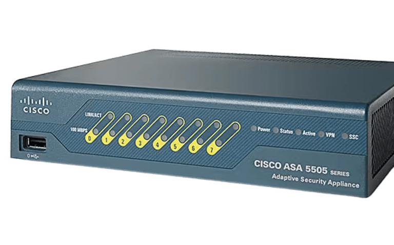Image of a Firewall from Cisco company